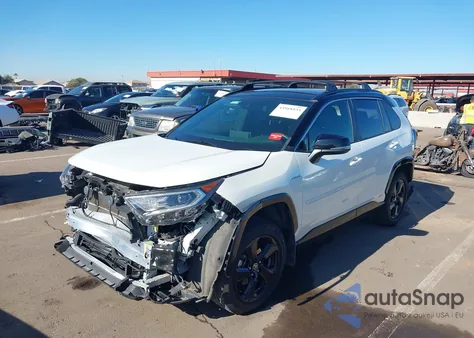 2020 Toyota Rav4 Hybrid Xse z USA, uszkodzony, nr VIN JTMEWRFV5LD541053